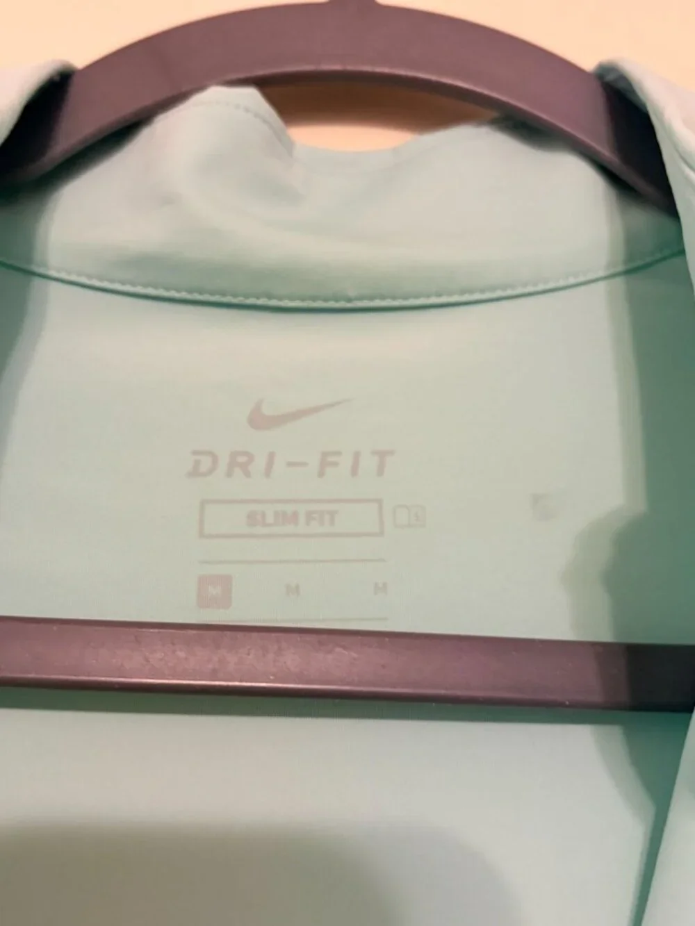 Nike Womens Dri-FIT UV Victory Long Sleeve Golf Top Mint Green Size Medium